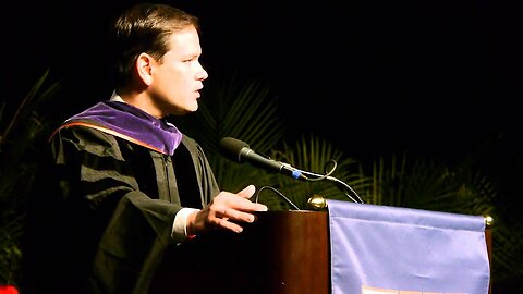 Senator Marco Rubio Delivers FIU Law School Commencement Address