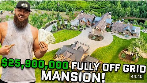 We Found a $26 Million Dollar Totally Off-Grid Mansion- Let's Go Inside