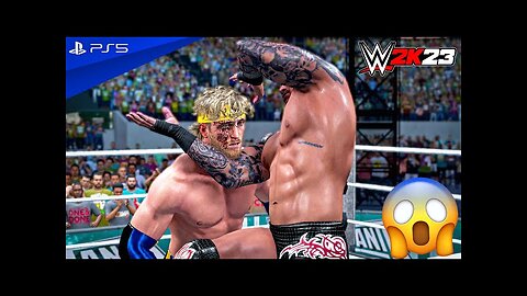 WWE 2k23 Randy Orton vs Logan Paul one on one match