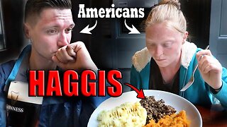 Americans First Time Trying Haggis!