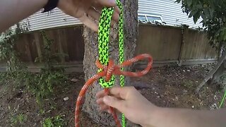 Slippery sheet bend | Knot tying for Arborists