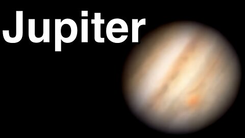 Jupiter as seen from Earth