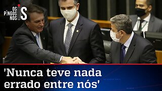 Bolsonaro diz que há paz entre ele e Arthur Lira