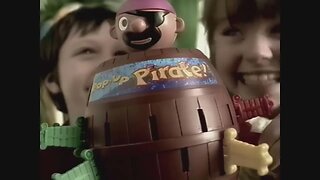 TOMY Pop Up Pirate Game - Toy Commercial 2002