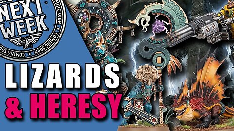 Seraphon get reinforcments and Space Wizards arrive! Sunday Preview!