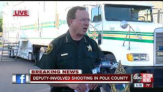 Polk County Sheriff investigates deadly deputy-involved shooting