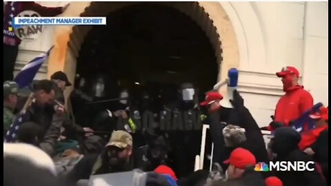 Antifa entering capital, cops stand by