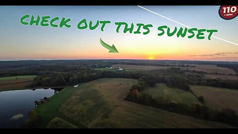 Live Paramotor Flight Over Town to See the Sun Setting tonight | IRLPPG