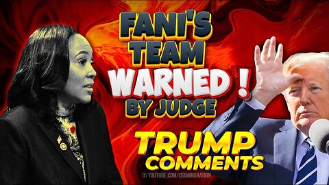 Fani Willis Disqualification Saga - Fani'S Team Warned By Judge - Trump Comments Witch Hunt