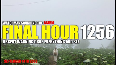 FINAL HOUR 1256 - URGENT WARNING DROP EVERYTHING AND SEE - WATCHMAN SOUNDING THE ALARM