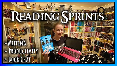 LIVE READING & WRITING SPRINTS ~ book chat with @KashasBookSematary