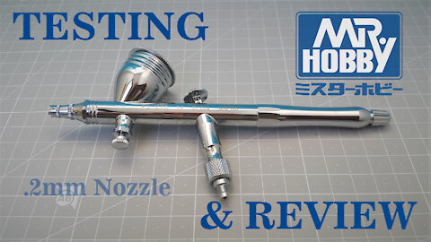 Mr.Hobby PS-270 Procon Boy FWA Platinum .2mm Dual-Action Airbrush Review
