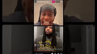 ROOGA and BILLIONAIRE BLACK BEEFING CALLS HIM A “SNITCH” On IG Live (18/03/23)