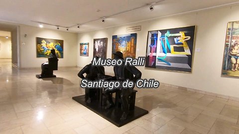 Ralli museum in Santiago, Chile