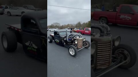 EHR Walk around: Diesel powered '46 Chevy Rat Rod at Paradise Drags