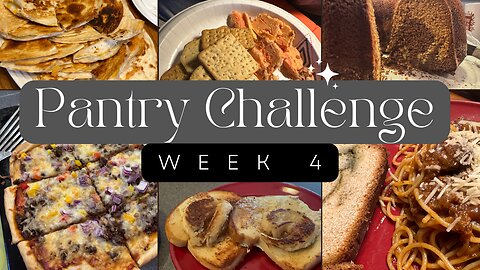 Pantry Challenge week 4 #threeriverschallenge @threerivershomestead #pantrychallenge