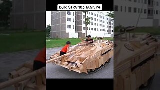 A Tank Made Of Wood!