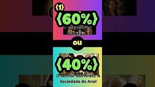 Qual você filme você escolhe?