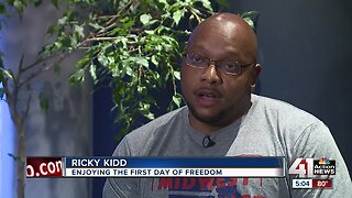 Ricky Kidd relearning life after spending 23 years in prison