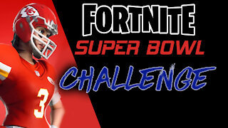 Fortnite Super Bowl Challenge