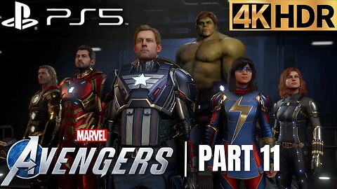 Battle For Manhattan Part 1 | Marvel's Avengers Gameplay Walkthrough Part 11 | PS5, PS4 | 4K HDR