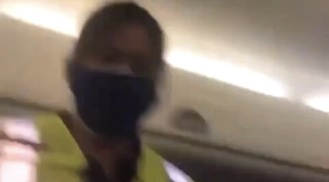 Breastfeeding mom harassed by mask police on plane