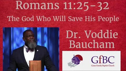 The God Who Will Save His People l Voddie Baucham
