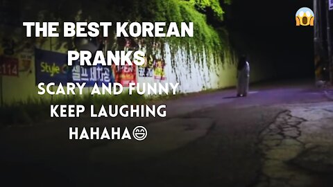 Best Korean Pranks that is Scary (Ghost prank) and Funny!! Enjoy 😄