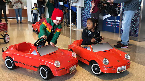 Pediatric patients get behind the wheel thanks to Wy's Rides