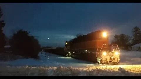 Railroad Crossing Signals Fail As Freight Train Approaches! #trains #trainvideo | Jason Asselin