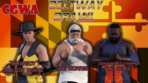 OUR FIRST PPV! WHO WILL WALK OUT AS CHAMPION? | CGWA Beltway Brawl PPV | WWE 2K22 Universe Mode |