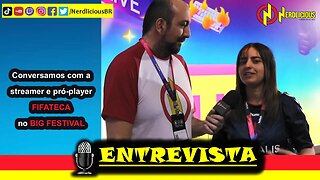 🎙️ ENTREVISTA! Batemos um papo super legal sobre FIFA com a FIFATECA no BIG FESTIVAL! Confira!