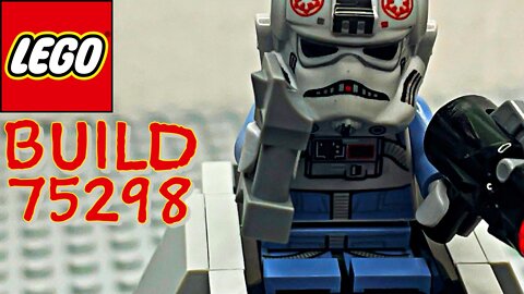 LEGO Star Wars at-at vs. Tauntaun Microfighters 75298 Build #lego #legostarwars #legobuild
