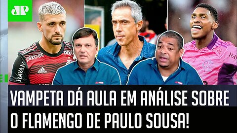 "O Mauro Cezar foi o MAIS SENSATO! Pô, o cara SÓ..." Vampeta DÁ AULA sobre Paulo Sousa no Flamengo!