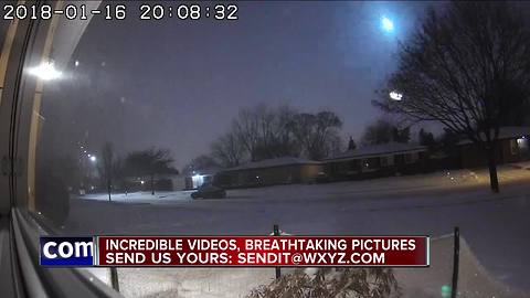 Social media blows up after meteor appears in sky over Michigan