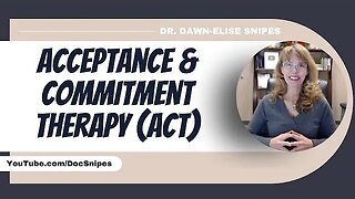 Acceptance and Commitment Therapy | CBT therapist Aid