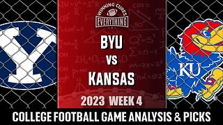 BYU vs Kansas Picks & Prediction Against the Spread 2023 College Football Analysis