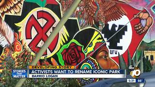 Activists want to rename iconic park