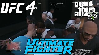 The Ultimate Fighter in UFC 4 and GTA 5: Episode 2