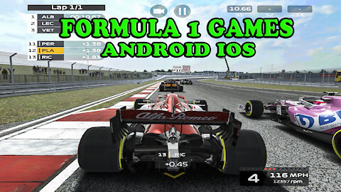 Top 8 Formula 1 (F1) Racing Games On Android iOS