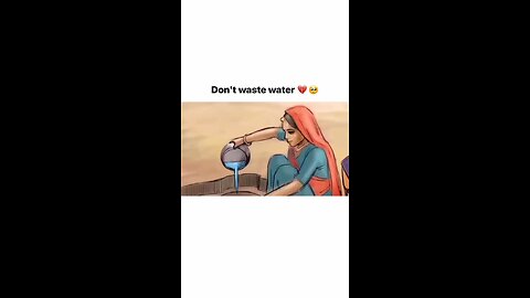 don't waste water