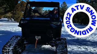 2022 ATV SNOW RIDING ❄️ ❄️MT.CHARLESTON❄️LEE CANYON ROAD TRAIL