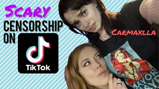 Carmaxlla Explains the CRAZY Censorship of TikTok Videos with Chrissie Mayr