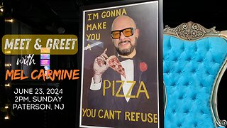 Mel Carmine will Make you Pizza at Marcello's Pizza, NJ | 👉 👉 Correction, June 23 @ 2 PM EST