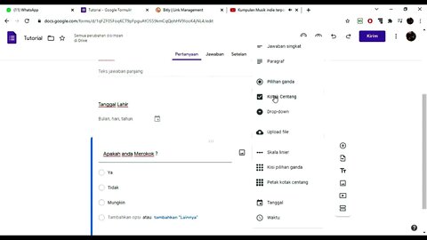 Cara Membuat Form Survei Online | Google Form