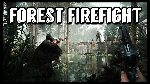 Forest FIREFIGHT! Hunt: Showdown Gameplay