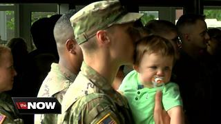 Wisconsin families prepare for 185 Army soldiers to be deployed to Kuwait