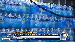 Boil water advisory in Poway enters fourth day