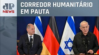 Olaf Scholz se reúne com Netanyahu em Tel Aviv e reafirma apoio a Israel