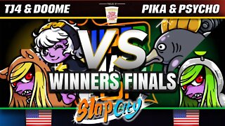 Slap City TOP 8: TJ4 & Doome vs. Pika & Psycho - SSC2019 Doubles Winners Final